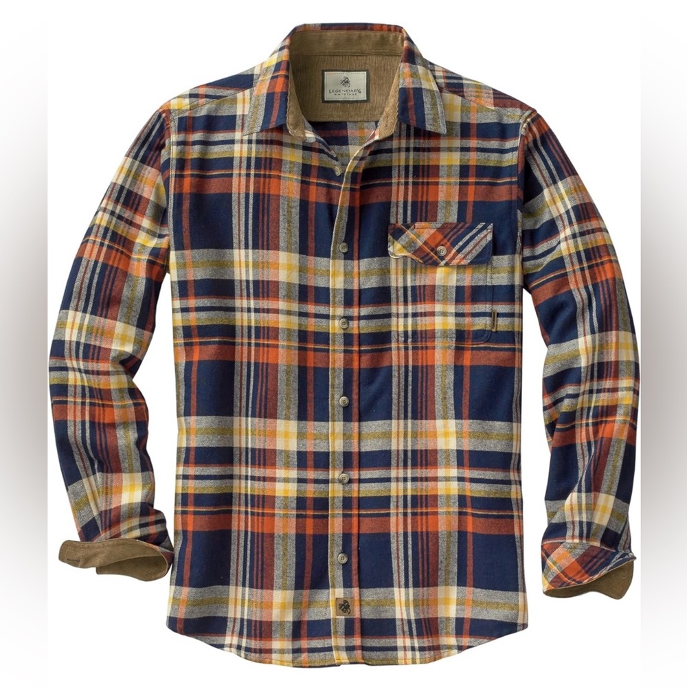 Legendary Whitetails Men's Buck Camp Flannel Shirt